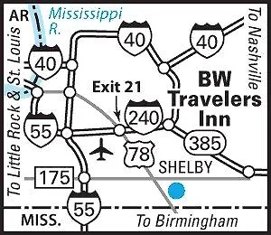 Travelers Inn & Suites - Memphis Hotel
